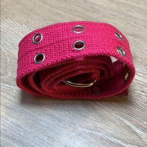 Pink belt